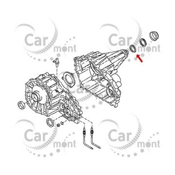 GUFERO REDUKTOR NAVARA D40 PATHFINDER R51