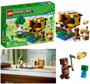 LEGO MINECRAFT Pszczeli ul 254 ELEMENTY KLOCKI LEGO ORYGINALNE NOWE