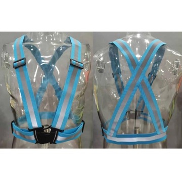 Регулируемый безопасный отражатель типа B Голубой