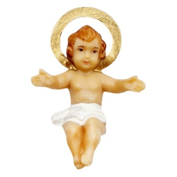 Младенец Иисус для рождественской кроватки Набор из 10 шт. высота 5,5 см