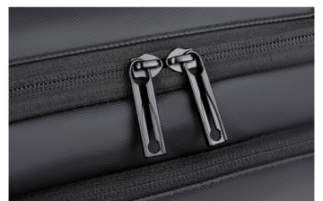 МУЖСКОЙ РЮКЗАК ДЛЯ НОУТБУКА ДОРОЖНАЯ СУМКА USB WORK РАСШИРЕННЫЙ ЧЕРНЫЙ