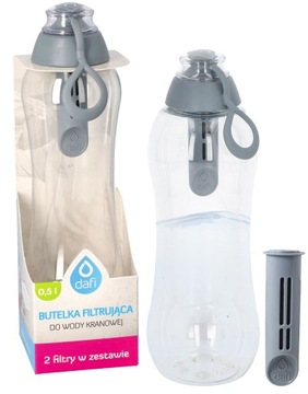 BUTELKA FILTRUJĄCA Dafi Soft 0,5 + 2 FILTRY WKŁADY