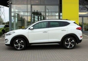 Hyundai Tucson III SUV 1.6 T-GDI 177KM 2018 Hyundai Tucson 1.6 T-GDi7DCT AWD Style Nawigacja SalonPL SerwisASO FVmarza, zdjęcie 9