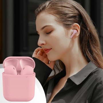 БЕСПРОВОДНЫЕ НАУШНИКИ BLUETOOTH 5.0 СПОРТИВНЫЕ НАУШНИКИ-ВКЛАДЫШИ С МИКРОФОНОМ POWERBANK