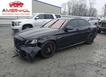 Mercedes Klasa C W205 2019 Mercedes-Benz Klasa C 63 AMG-S 2019 4.0l 4.0 Benzyna 503KM