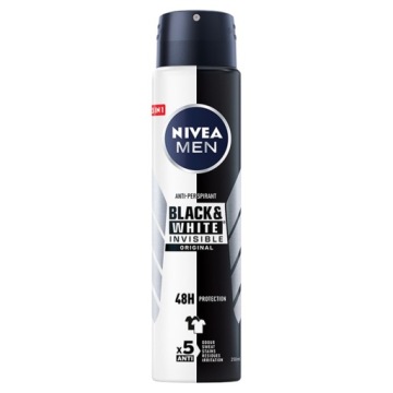 NIVEA DEO 150ML MEN BLACK&WHITE INVISIBLE ORYGINAL 48H PROTECTION