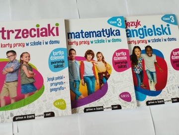 KARTY PRACY kl. 3 Matematyka Angielski TRZECIAKI G