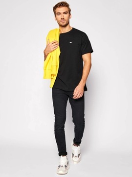 TOMMY JEANS HILFIGER CZARNY T-SHIRT BASIC