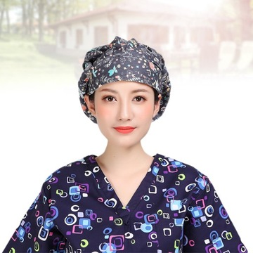 Больничная шапка Рабочие шапки с повязкой на руку