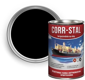 1L FARBA OKRĘTOWA GRUNTUJĄCA NA RDZĘ OCYNK METAL ALUMINIUM STAL DO RDZY