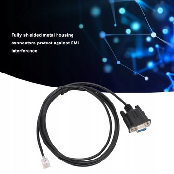 Последовательный консольный кабель DB9 RS232 — RJ11 6P4C