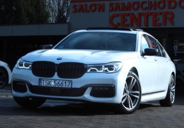 BMW Seria 7 G11-G12 Sedan 750i 450KM 2018 BMW 750LXi M-Pakiet Wentyle Dociąg AMasaż HUD Solar Wydech M 4xKlima Alpine, zdjęcie 2