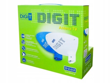 ANTENA TV DIGIT ACTIVA TELMOR DVB-T ZEWNĘTRZNA PAS