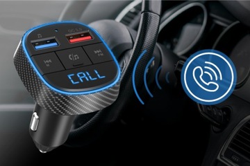 Навител BHF02 BASE Bluetooth FM-передатчик