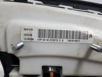 PEUGEOT 108 14R- AYGO II C1 ULOŽENÍ AIRBAG SEDADLA PRAVÁ