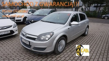 Opel Astra H Hatchback 5d 1.6 Twinport ECOTEC 105KM 2005 Opel Astra zarejestrowany, ubezpieczony. Gwarancja
