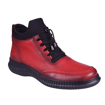 Botki damskie czerwone T.Sokolski BKZ22-287 RED 41