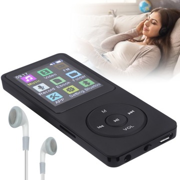 MP3-плеер BLUETOOTH5.0 ДИКТОФОН 16 ГБ ЖК-дисплей Электронная книга FM