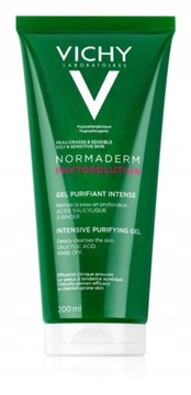 VICHY NORMADERM ŻEL GŁĘBOKO OCZYSZCZAJĄCY NIEDOSKONAŁOŚCI NADMIAR SEBUM
