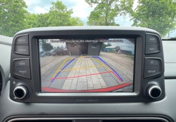 Hyundai Kona I Crossover 1.0 T-GDI 120KM 2018 Hyundai Kona 1.0T-GDI 120KM Navi Kamera Klima Led Radar Stan Bdb OPLACONY, zdjęcie 23
