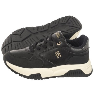 Buty Sneakersy Damskie Tommy Hilfiger Low Czarne