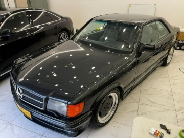 Mercedes Klasa S W126 Coupe C126 5.6 SEC 242KM 1986 Mercedes W126 SEC 560 V8 AMG Recaro BBS Zabytek, zdjęcie 4