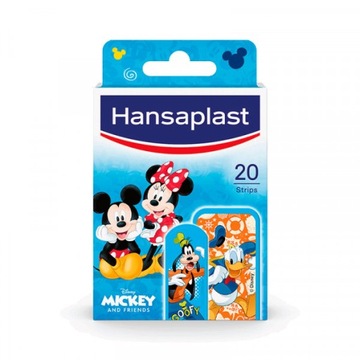 Opatrunki Plastry dla Dzieci Hansaplast Miki i przyjaciele 20 szt