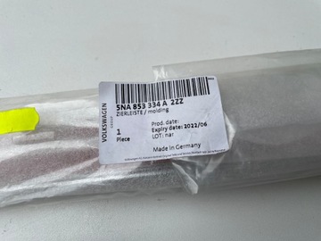 LIŠTA DVEŘE CHRÓM 5NA853334A VW TIGUAN NOVÁ