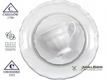 G237 ОВАЛЬНОЕ БЛЮДО 23 МАРИЯ ТЕРЕЗА ПЛАТИНУМ