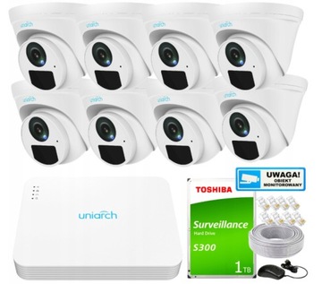 Zestaw monitoringu Hikvision IPC-T122-APF28-KIT8