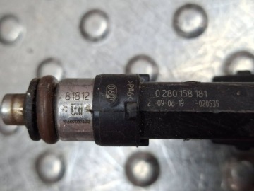 0280158181, Einspritzdüse Kraftstoffverteiler Einspritzleiste 0280158181 OPEL MERIVA B 1.4 16V 2010 | thumb 2