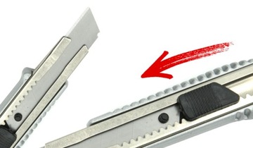 НОЖ ДЛЯ ОБОЕВ МЕТАЛЛИЧЕСКИЙ НОЖ 18 ММ + 11 ЛЕЗВИЙ ДЛЯ ОБОЕЙ