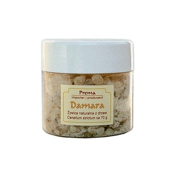 DAMARA - 70g - KADZIDŁO NATURALNE żywica naturalna