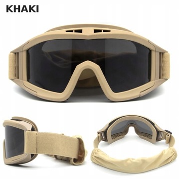 OKULARY TAKTYCZNE 4005512560758WOJSKOWE ASG