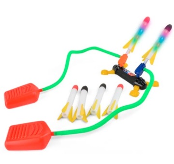 LIGHTING DOUBLE foam missile launcher Catapult Pump