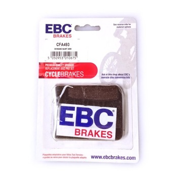 KLOCKI ROWEROWE EBC CFA493 ORGANICZNE SHIMANO BR M640 ZEE M8020 HD-M745