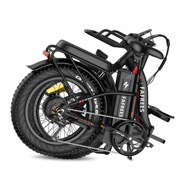 Электрический велосипед FAFREES F20 Max 22,5 Ач 500 Вт 45 км/ч Черный