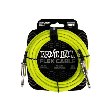 Kabel gitarowy ERNIEBALL EB6419 Kabel instumentalny 6 mb Różowy,PO6419