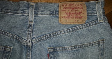 Mini Spódnica jeans Levis 501 W30L30