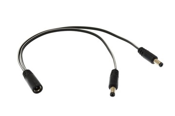 ROZDZIELACZ DC - ZŁĄCZE LED - 1x gniazdo + 2x wtyk