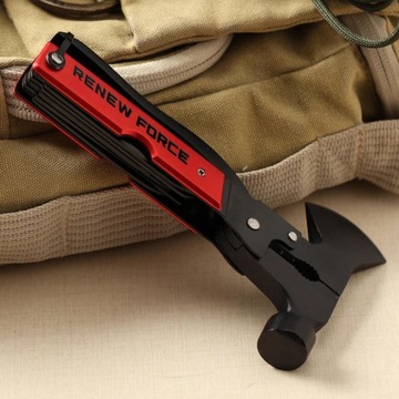 MULTITOOL RENEW FORCE Многофункциональный набор инструментов из 17 КАРМАННЫХ НОЖЕЙ.
