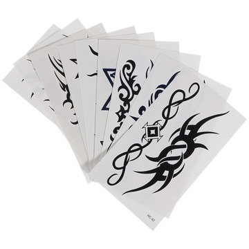 HALLOWEEN FAKE TATOO BODY ART 36 SZTUK