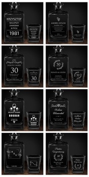 KARAFKA DO WHISKY PREZENT DLA NIEJ GRAWER