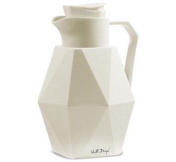 TERMOS Z WKŁADEM SZKLANYM 1L 1000ml GEO BIAŁY