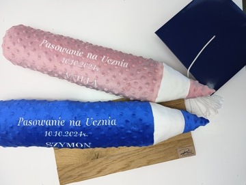 Ołówek poduszka kredka pasowanie ucznia