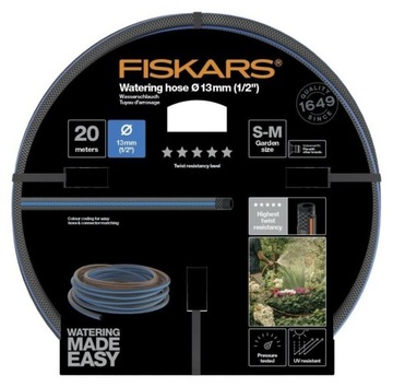 FISKARS WĄŻ OGRODOWY 1/2