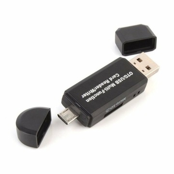 USB-адаптер Устройство чтения карт памяти Micro SD OTG 3 в 1 SDXC