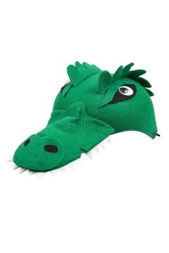 CZAPKA STRÓJ smok dinozaur krokodyl przebranie przedstawienie filcowa