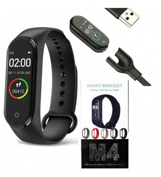 СПОРТИВНЫЙ РЕМЕСЛ M4 SMARTBAND МОНИТОР РИТМА ПУЛЬСА СМАРТ-ЧАСЫ