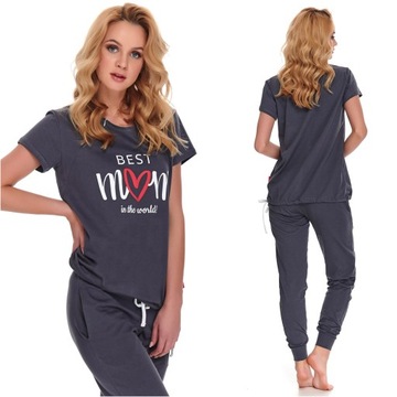 Piżama do karmienia DOCTOR NAP 9901 graphite L